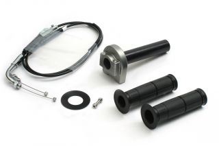 Throttle Kit Type 1 Chrome Fittings Gunmetal Winding Diameter 36 Ninja 250R ZX-10R