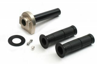 スロットルキット タイプ1 ノーマルワイヤー使用金具 チタンゴールド 巻取φ36 KTM 125 DUKE KTM 200 DUKE KTM RC 390 KTM 390 DUKE