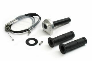 スロットルキット タイプ1 ステンレス金具 シルバー 巻取φ28 CB1300SF CB1300SF(ABS) CB1300SB CB1300SB(ABS)