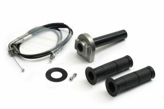 スロットルキット タイプ1 ステンレス金具 ガンメタ 巻取φ36 CB1300SF CB1300SF(ABS) CB1300SB CB1300SB(ABS)