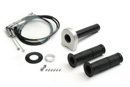 スロットルキット タイプ2 メッキ金具 シルバー 巻取φ32 800mm TMRキャブレターキット専用