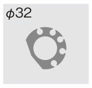 スロットルキット タイプ2 メッキ金具 ガンメタ 巻取φ32 1050mm TMRキャブレターキット専用