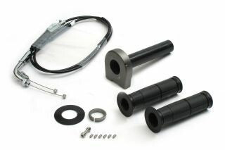 スロットルキット タイプ2 メッキ金具 ガンメタ 巻取φ36 V MAX1700(ABS)