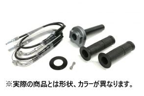 スロットルキット ステン金具 ガンメタ タイプ1 巻取φ32 Z650RS 22