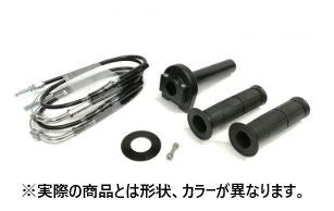スロットルキット ステン金具 ブラック タイプ1 巻取φ40 Z650RS 22