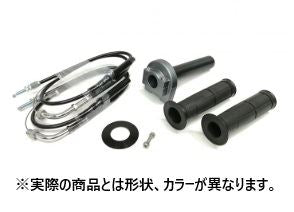 スロットルキット ステン金具 ガンメタ タイプ1 巻取φ42 Z650RS 22