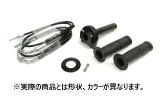 スロットルキット ステン金具 ブラック タイプ1 巻取φ44 Z650RS 22