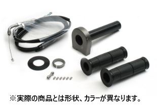 スロットルキット ステン金具 ガンメタ タイプ2 巻取φ36 Z650RS 22