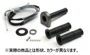 スロットルキット ステン金具 ガンメタ タイプ3 巻取φ28 Z650RS 22