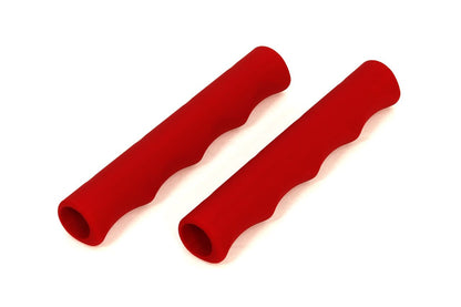 Silicone Lever Wrap FINGER, Red, Set of 2