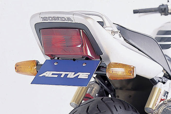 CB1300SF 98-02 Fender Eliminator Kit Black with OEM License Plate Light