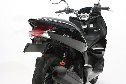 PCX125/150 フェンダーレス キット ブラック LEDナンバー灯\U0026LEDウインカースモークレンズ付き