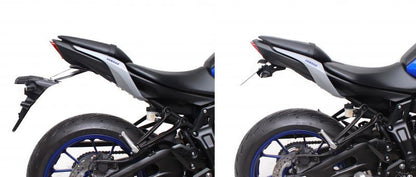 フェンダーレスキット LEDナンバー灯付き ブラック MT-07