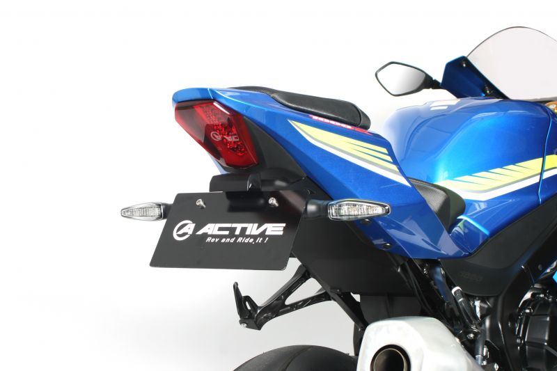 Fender Eliminator Kit with LED License Plate Light, Black, GSX-R1000/R