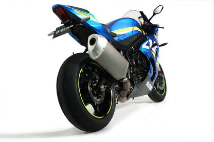 Fender Eliminator Kit with LED License Plate Light, Black, GSX-R1000/R