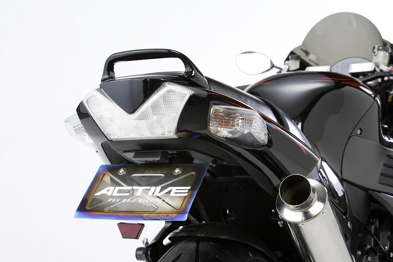 ZZR1400 06-11 フェンダーレス キット ブラック LEDナンバー灯付き