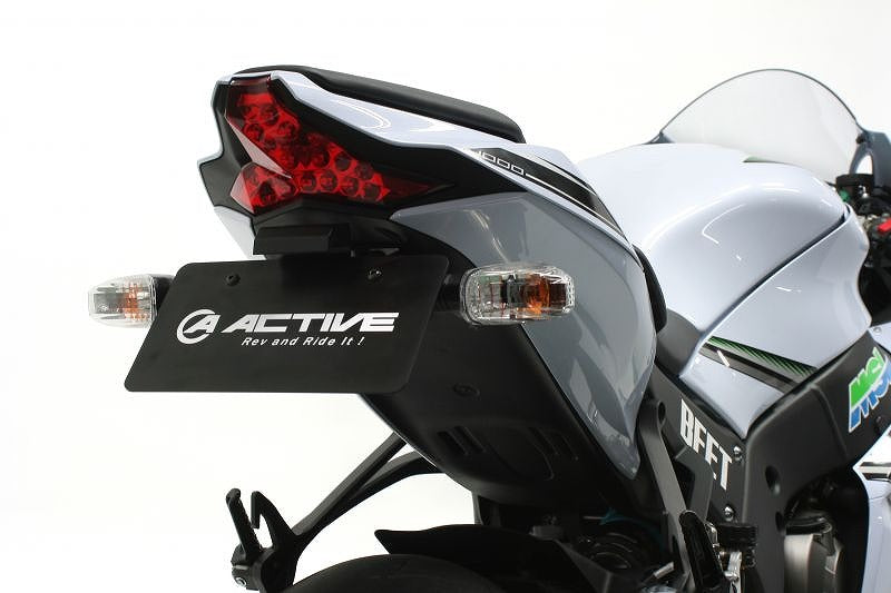 ZX-10R フェンダーレス キット ブラック LEDナンバー灯付き