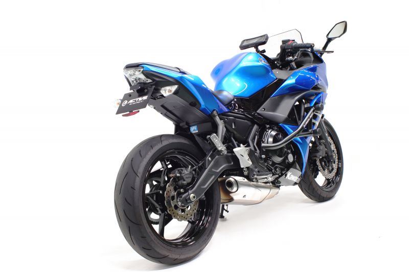 フェンダーレスキット LEDナンバー灯付き ブラック ニンジャ650 Z650