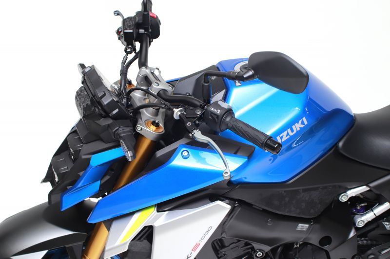 STFクラッチレバー ブラック GSX-R1000 GSX-S1000 カタナ