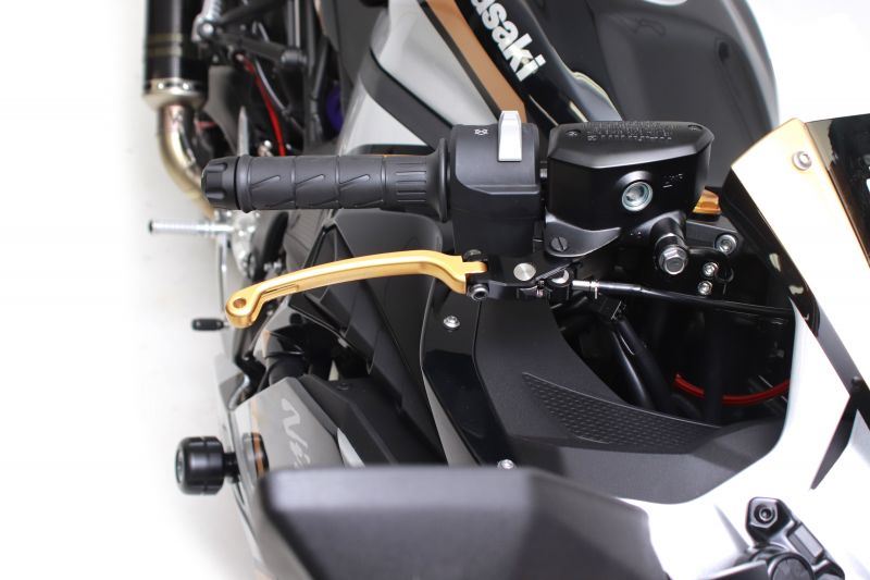 STFブレーキレバー スターターキット レッド ニンジャ ZX-4R ZX-25R