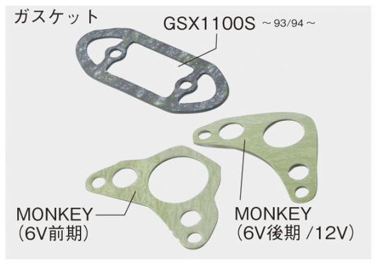 オイルクーラー 取り出し用ガスケット GSX1100S