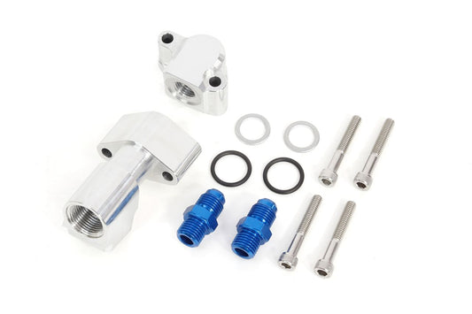 Oil Cooler Take-off Set Blue #6 Z1/Z2 Z750FX-1 Z1000MK2