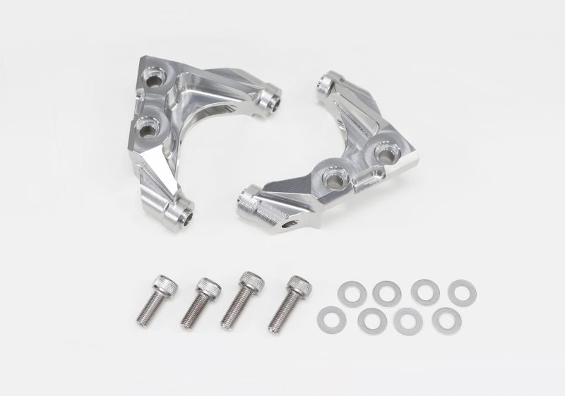 AH1フォーク用 ラジアルキャリパーサポート シルバー 108mmピッチ XJR1300 ゼファー1100 GPZ900R