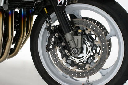 AH1フォーク用 アキシャルキャリパーサポート ブラック 40mmピッチ/310mmローター CB1300SF CB1300SB