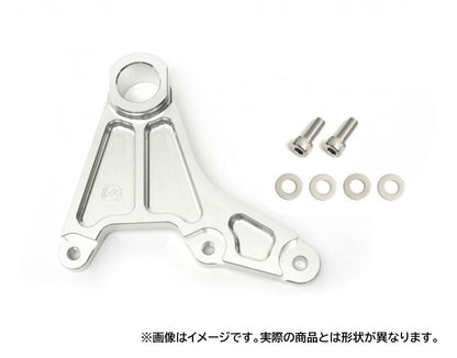 キャリパーサポート GALE/BREMBO 84mm PFS/口の字 シルバー ZEPHYR1100