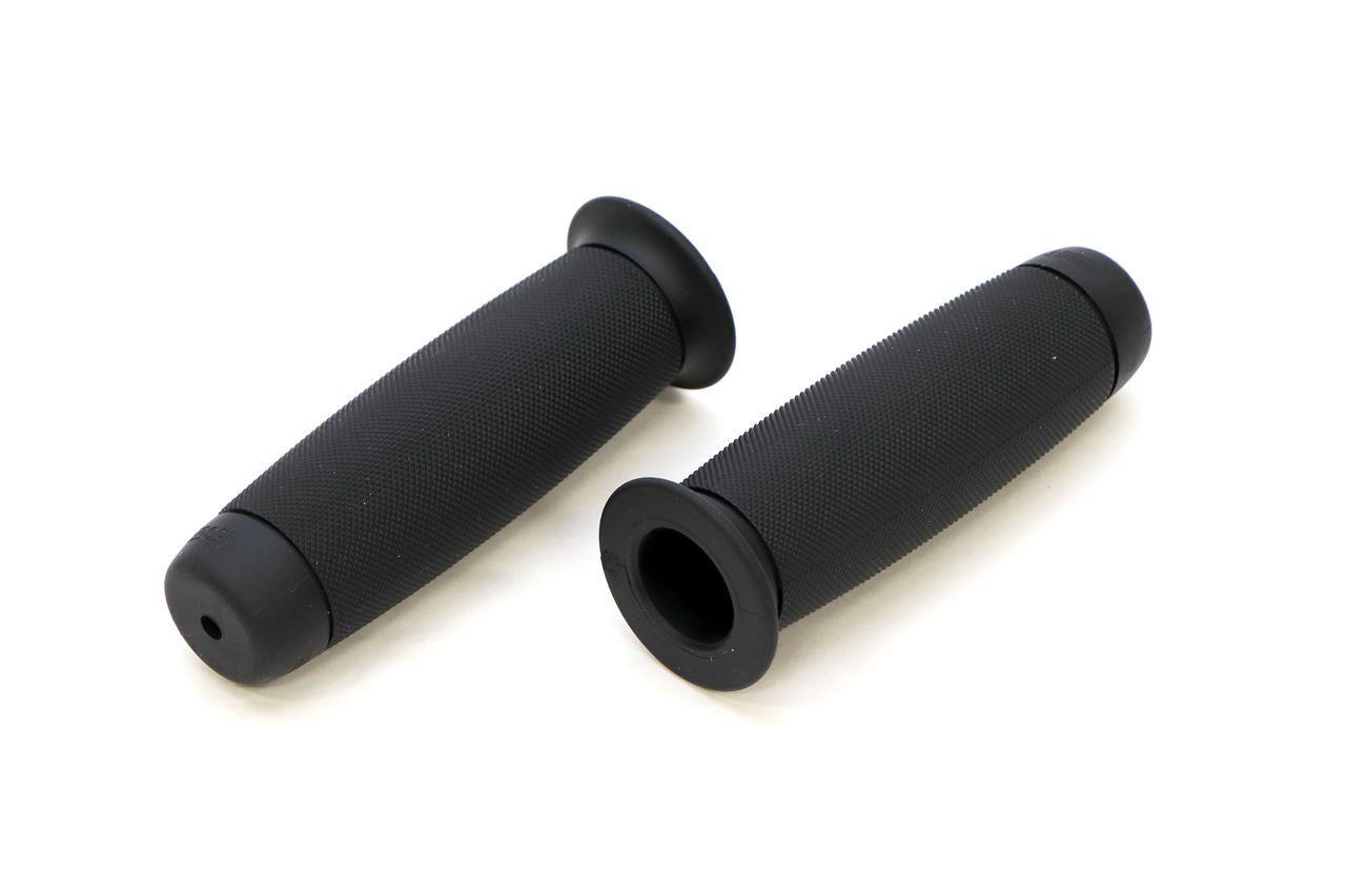 Barrel-shaped Greater Grips, Black, closed-end type, φ22.2/overall length 124mm (internal length 120mm)
