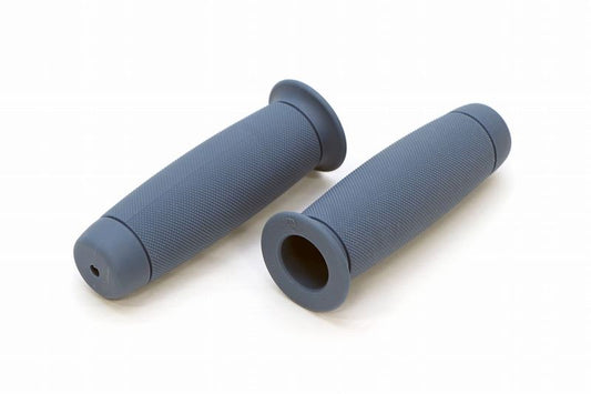 Barrel-shaped Grater Grips Blue, Closed-end Type, φ22.2 / Total Length 124mm (Inner Length 120mm)