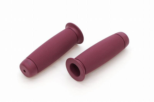 Barrel-shaped Greater Grips, Dark Red, Closed-end Type, φ22.2/Total length 124mm (Inner length 120mm)