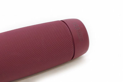 Barrel-shaped Greater Grips, Dark Red, Closed-end Type, φ22.2/Total length 124mm (Inner length 120mm)