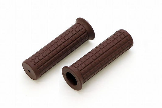 ブロックSグリップ ブラウン 非貫通タイプ φ22.2/全長124mm(内長120mm)