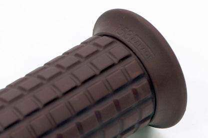 ブロックSグリップ ダークブラウン 貫通タイプ 1インチ(φ25.4)/全長124mm