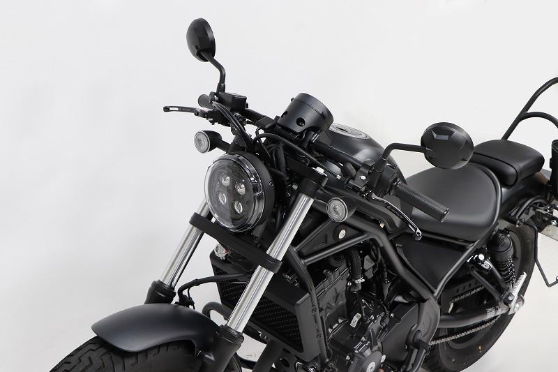 CAFE Bar Handle Black φ21.4 Rebel 250/S 20-23