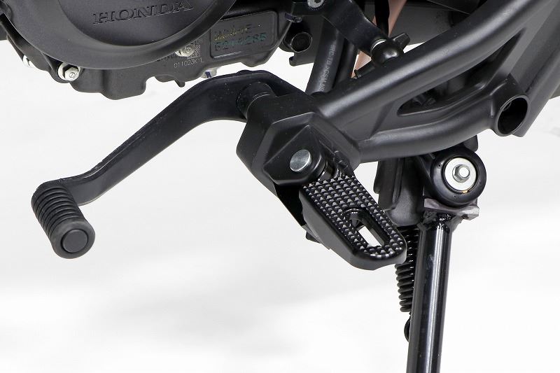 ワイドステップバー ブラック HONDA系-2 REBEL250/S 20-23/CT125 ハンターカブ 20-23他