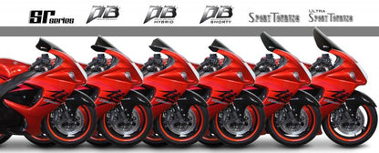 スクリーン ダブルバブル(ショート) スモーク GSX1300R