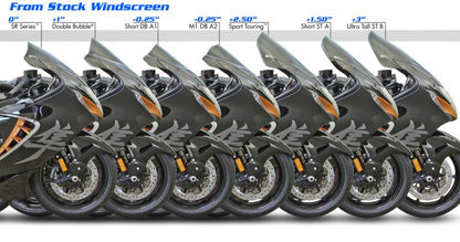 スクリーン ダブルバブル ダークスモーク ハヤブサ