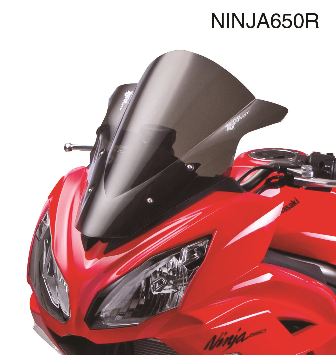スクリーン ダブルバブル スモーク ER-6f ニンジャ400 ニンジャ650