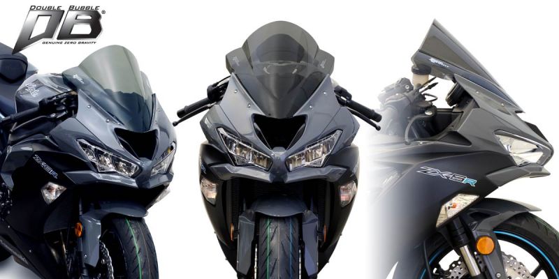 Screen Double Bubble Clear ZX-6R 636