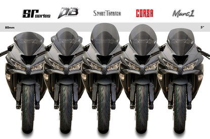 Screen Double Bubble Clear ZX-6R 636