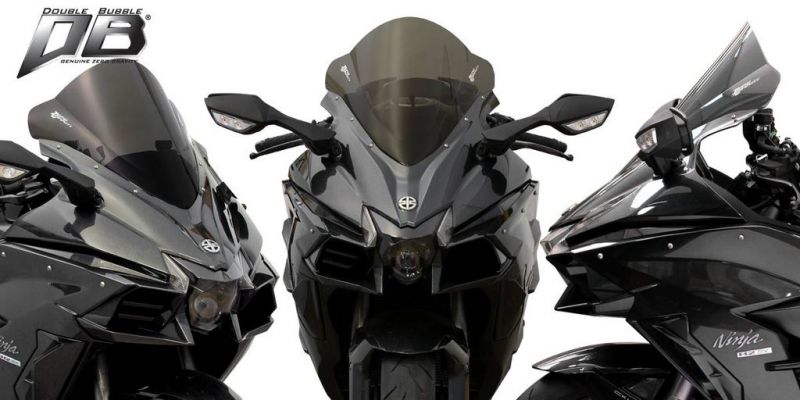 Screen Double Bubble Smoke Ninja H2 SX