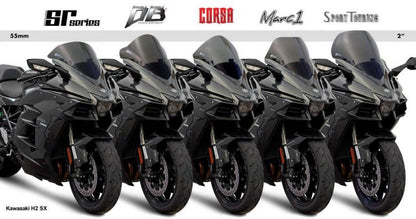 Screen Double Bubble Smoke Ninja H2 SX