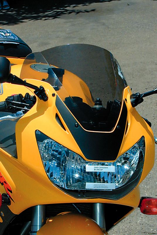 Screen Double Bubble Clear CBR900RR