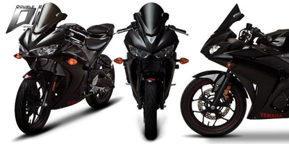 スクリーン ダブルバブル ダークスモーク YZF-R25 YZF-R3