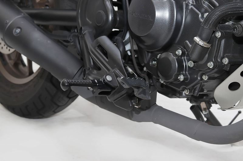 Step Bar Rider Side Silver Honda-2 Rebel 250 20-23