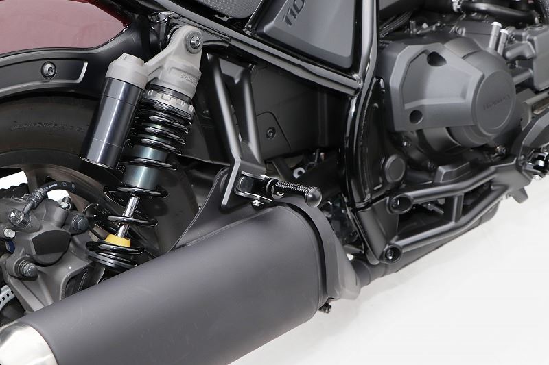 ステップバー タンデム側 ブラック 72mm CB400SF GB350/S CBR250RR