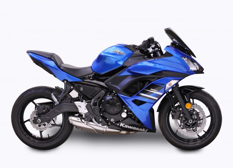 Screen SR Type Dark Smoke Ninja 650