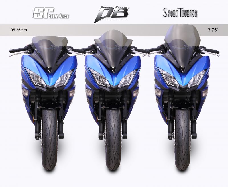 Screen SR Type Dark Smoke Ninja 650